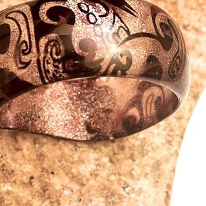 Beautiful color toned bangle bracelet